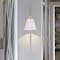 Nuvo Dover 1-Light Wall Sconce - White with Vintage Brass 60/7446 - alternate 3